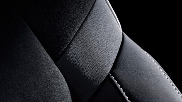 Close-up of a Polestar Hi-Tech Upholstery