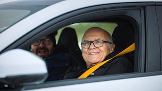 Stig Blomqvist in Polestar 3